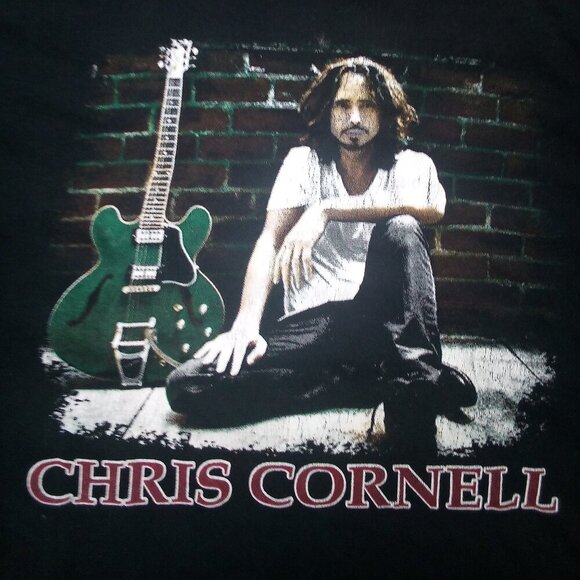 Chris Cornell Bhi Bhiman 2013 Tour T-Shirt - Picture 1 of 5
